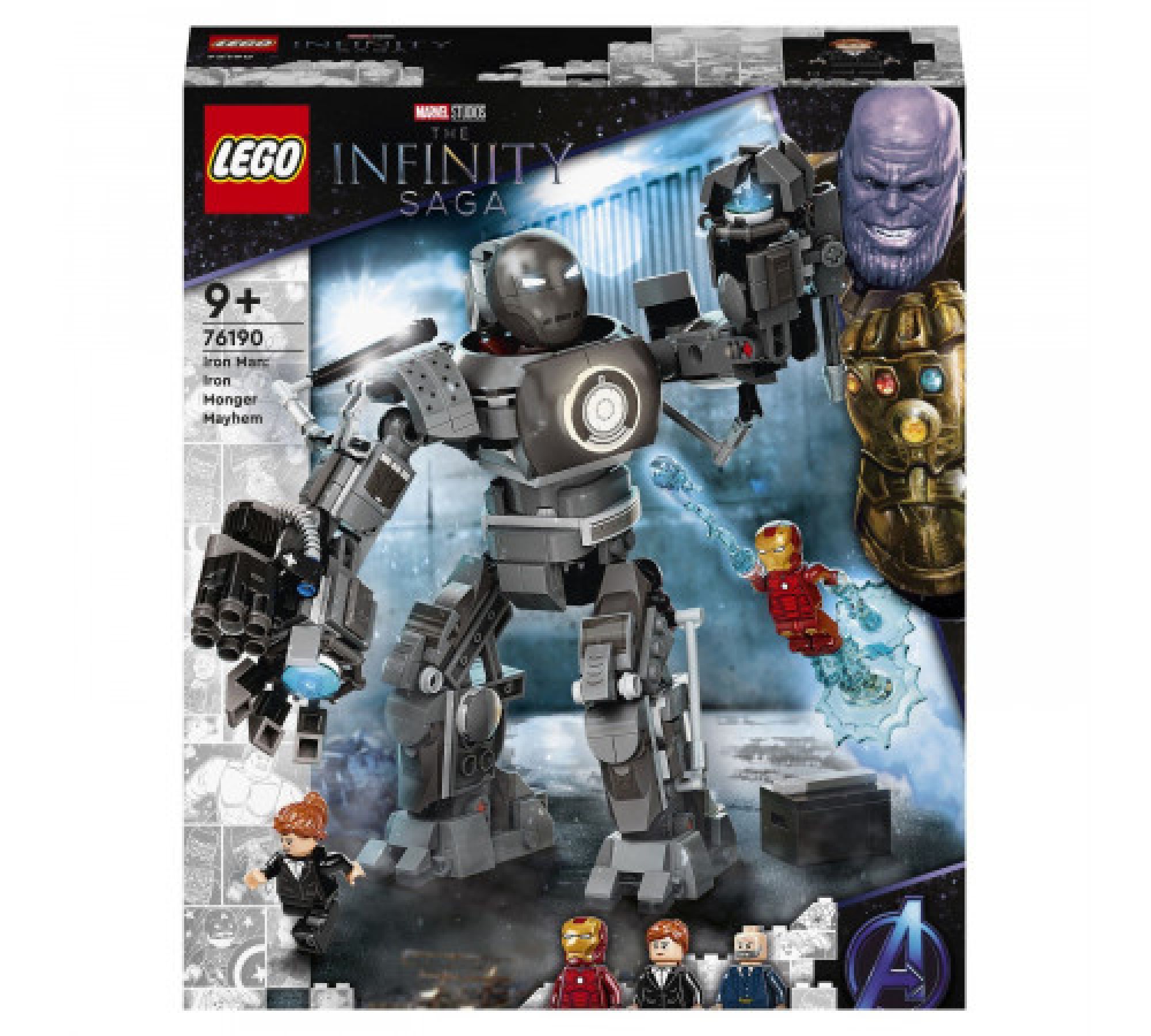 Конструктор LEGO Marvel Super Heroes Лаборатория Железного человека 76125