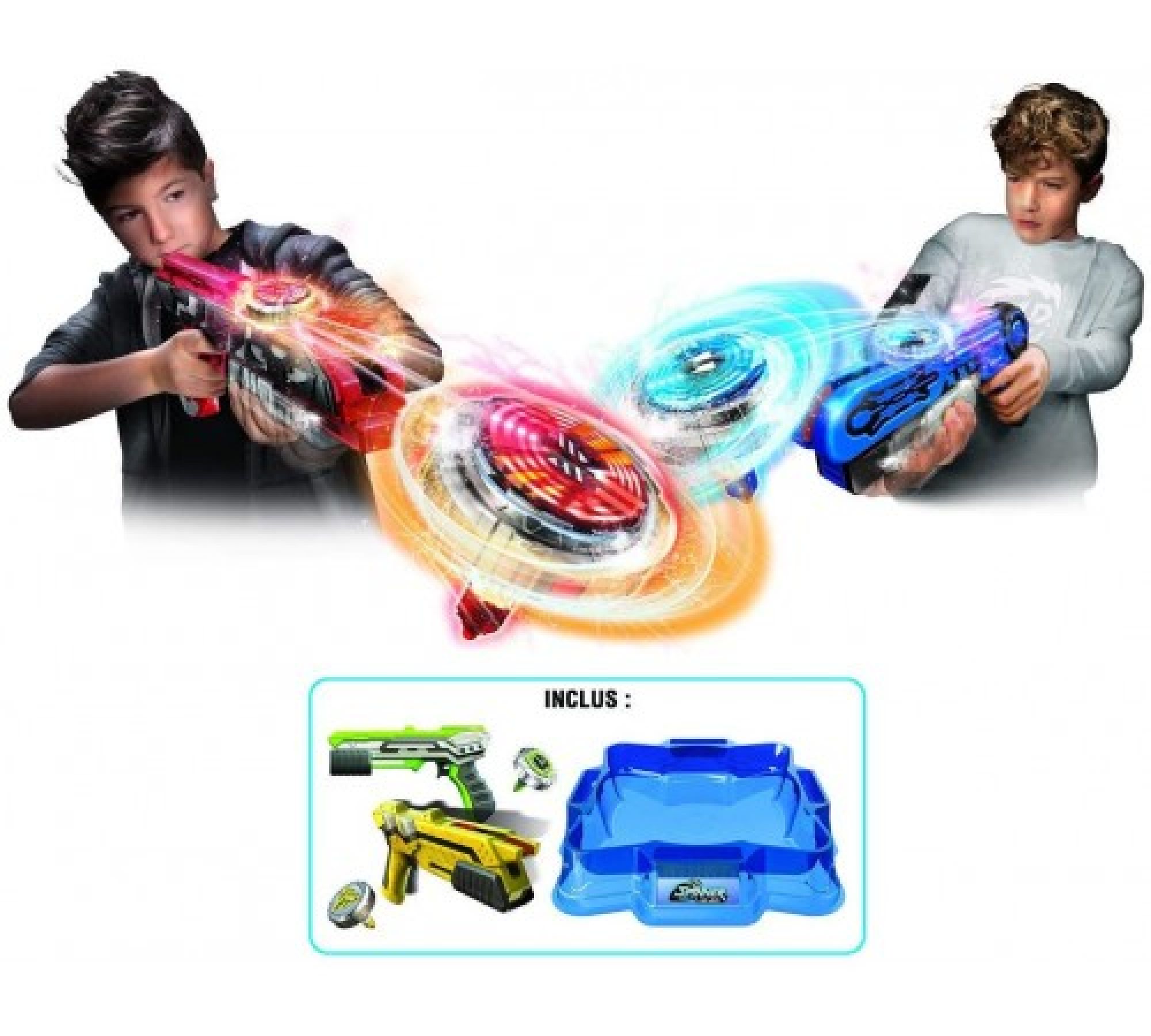 Spin new. Spinner Mad волчки. Игрушка Spinner Mad. Mad игрушка Silverlit. Toys двойной бластер Spinner Mad 7001.